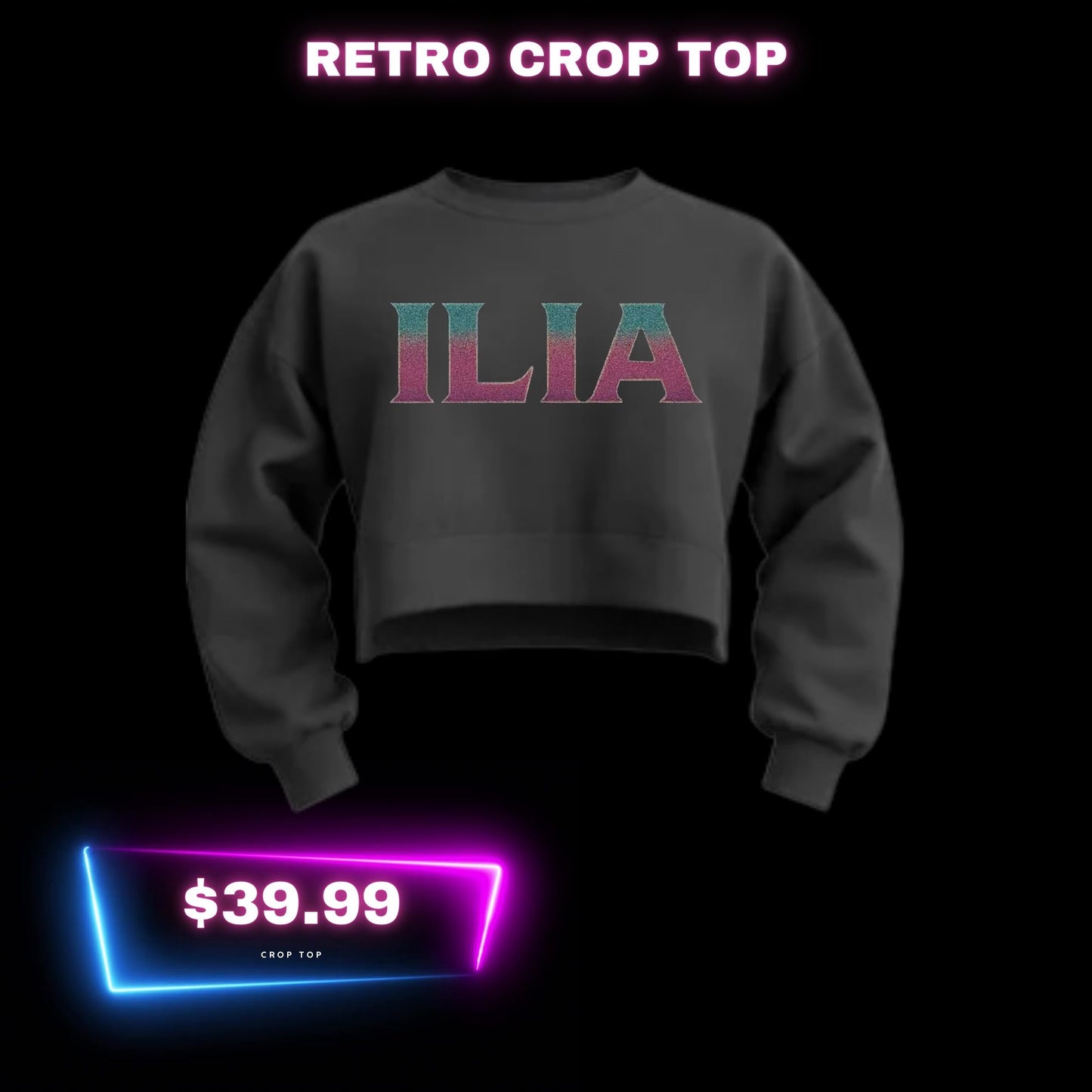 ILIA Retro Gradient Crop Top