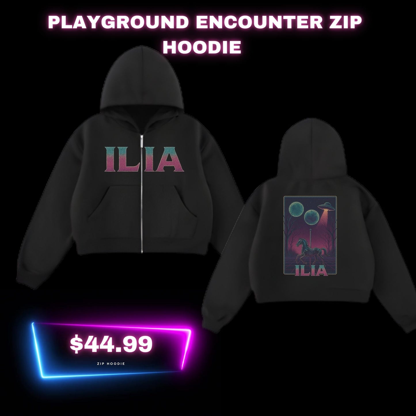 ILIA Playground Encounter Zip Hoodie – Limited Edition